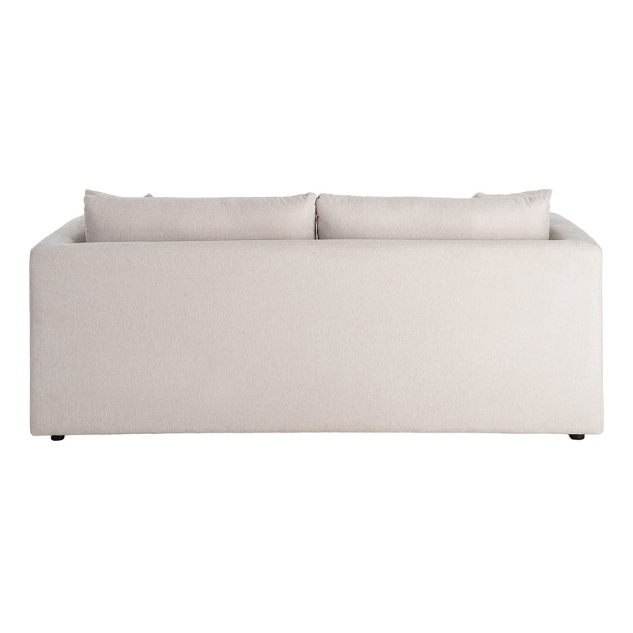 SOFÁ 3 PLAZAS CREMA TEJIDO-MADERA 210 X 96 X 86 CM