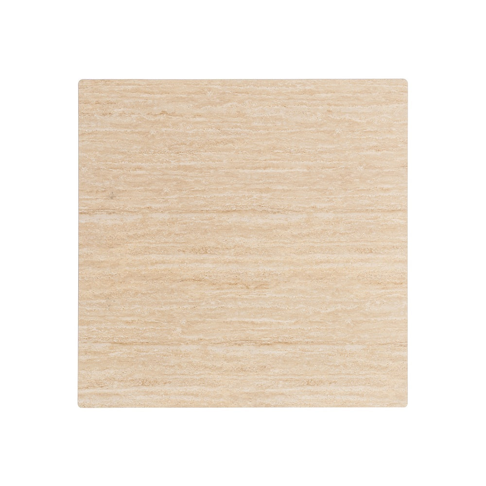 TABLERO MESA CUADRADO TRAVERTINO 70 X 70 CM