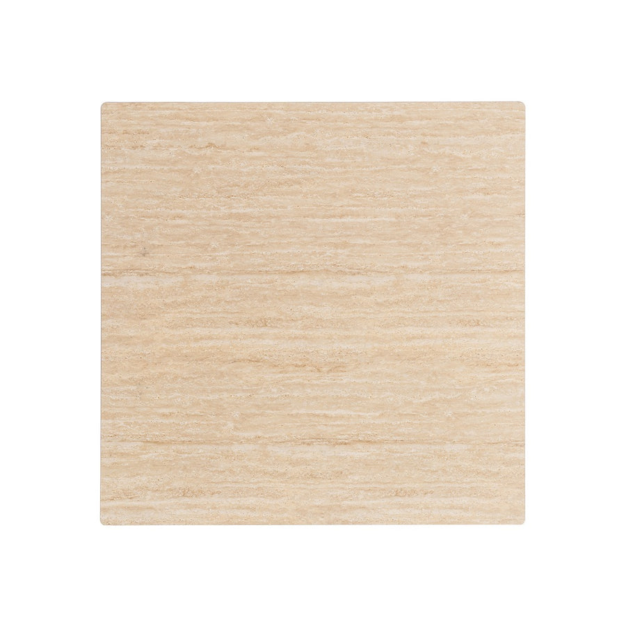 TABLERO MESA CUADRADO TRAVERTINO 70 X 70 CM