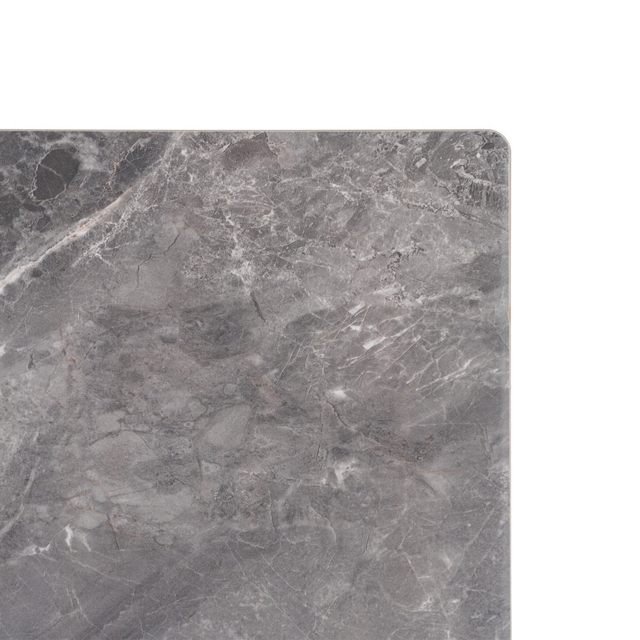 TABLERO MESA GRIS PIEDRA SINTERIZADA 80 X 80 CM