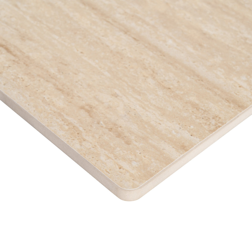 TABLERO MESA CUADRADO TRAVERTINO 80 X 80 CM