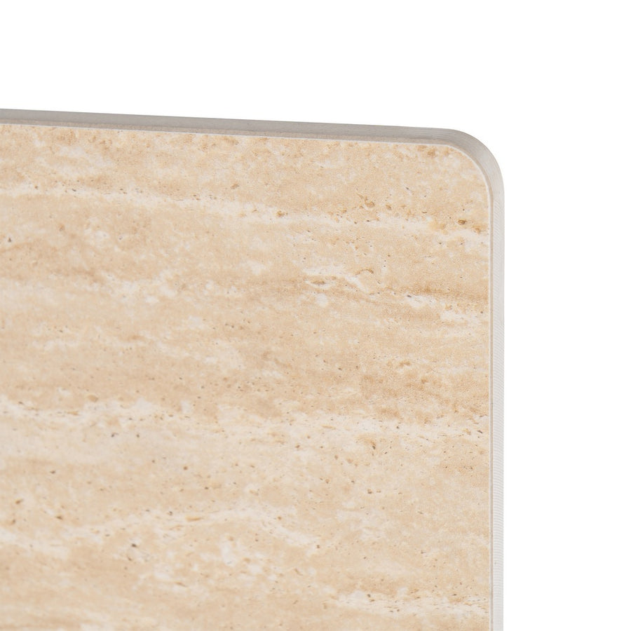 TABLERO MESA CUADRADO TRAVERTINO 80 X 80 CM