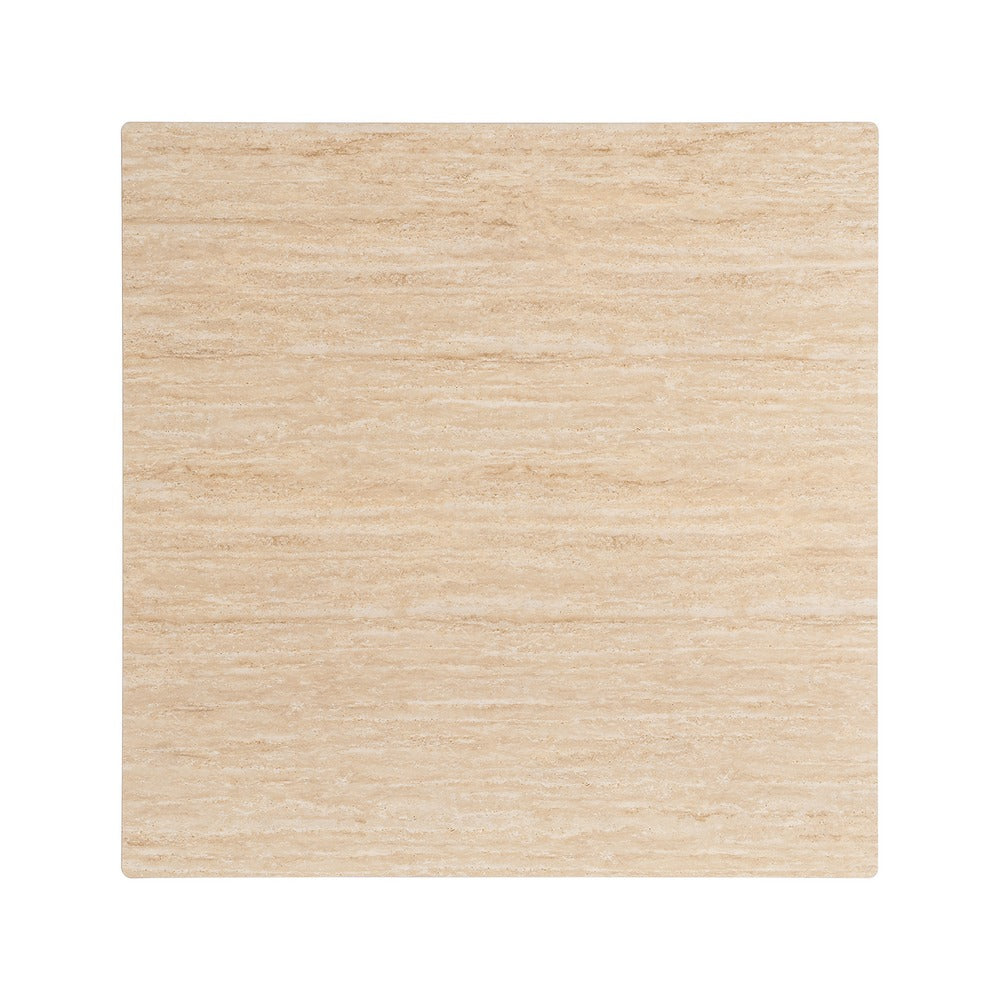 TABLERO MESA CUADRADO TRAVERTINO 80 X 80 CM
