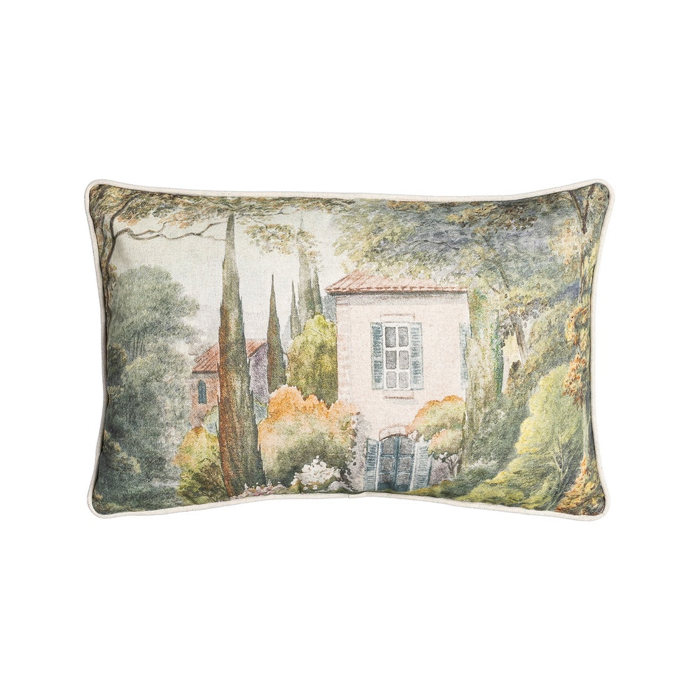 COJÍN PAISAJE DECORACIÓN 45 X 30 CM