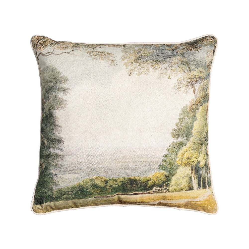COJÍN PAISAJE DECORACIÓN 45 X 45 CM
