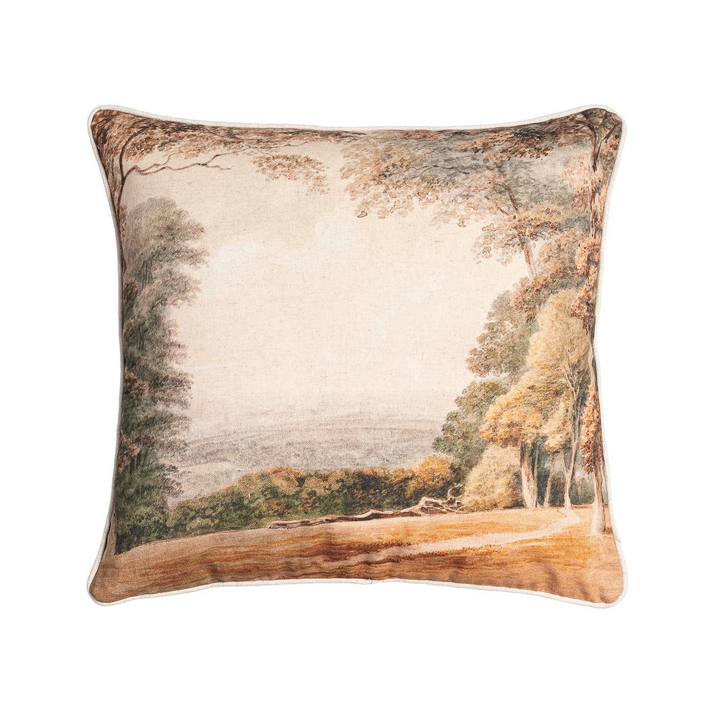 COJÍN PAISAJE DECORACIÓN 45 X 45 CM