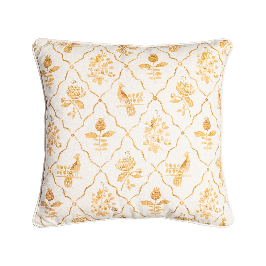 BIRD DECORATIVE CUSHION 45 X 45 CM