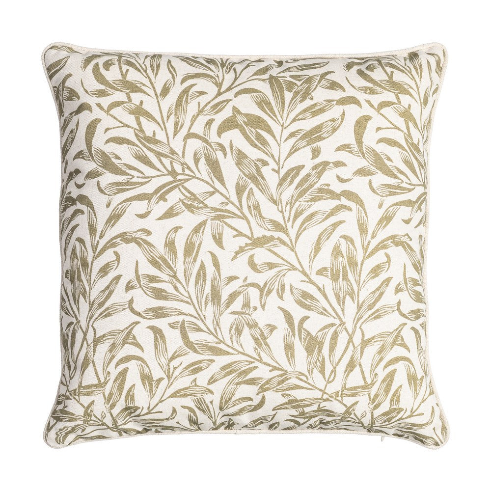 DECORATIVE LEAF CUSHION 45 X 45 CM