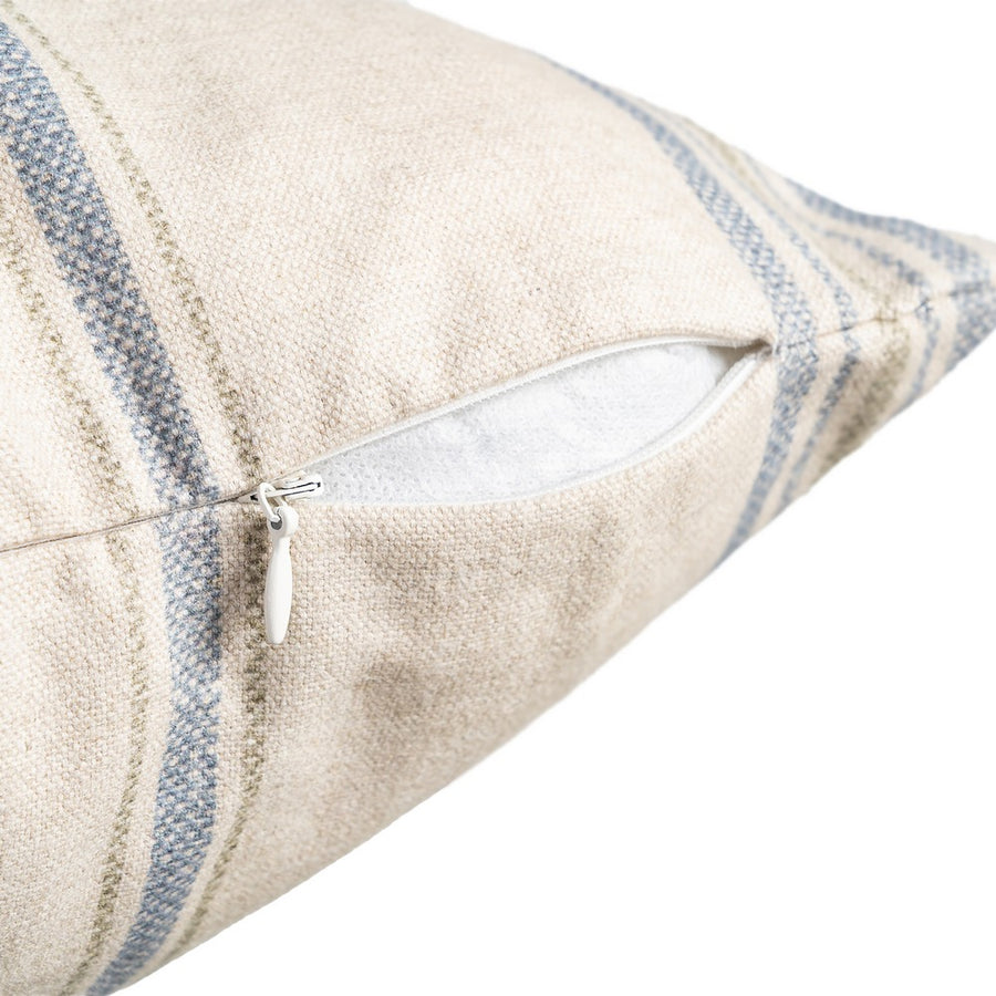 STRIPED DECORATIVE CUSHION 60 X 60 CM