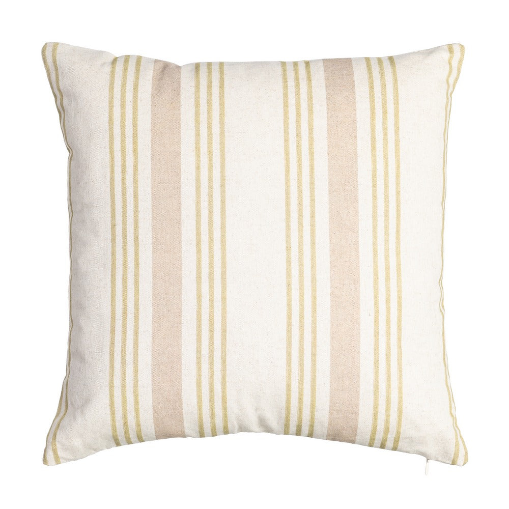 STRIPED DECORATIVE CUSHION 45 X 45 CM