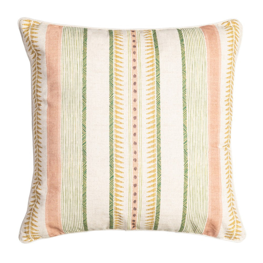 STRIPED DECORATIVE CUSHION 60 X 60 CM