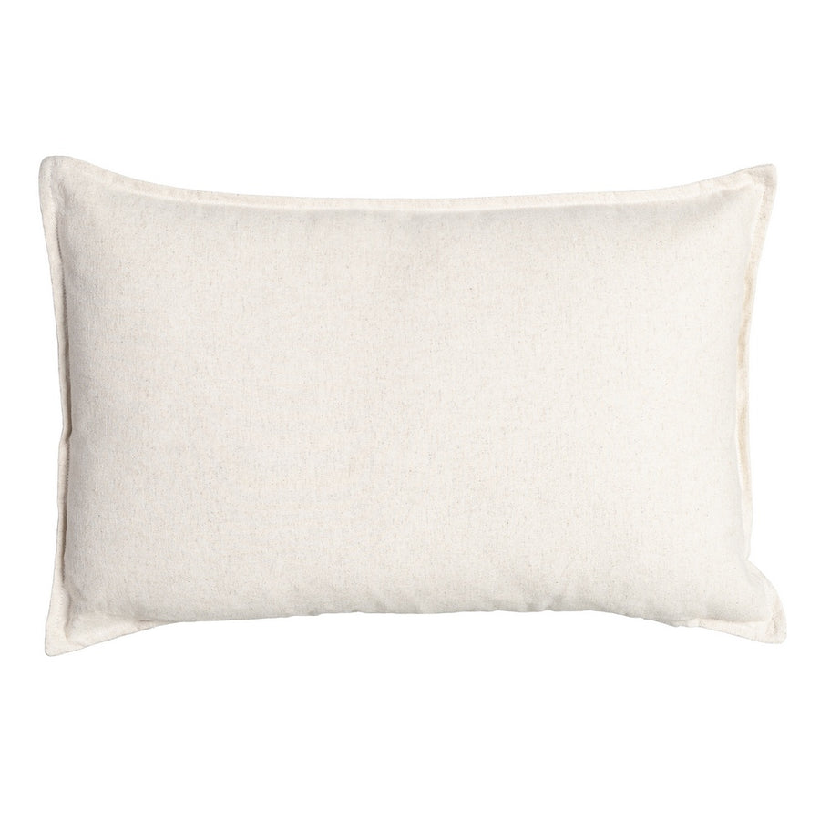 COJÍN CREMA 85%ALGODÓN-15%LINO 60 X 40 CM
