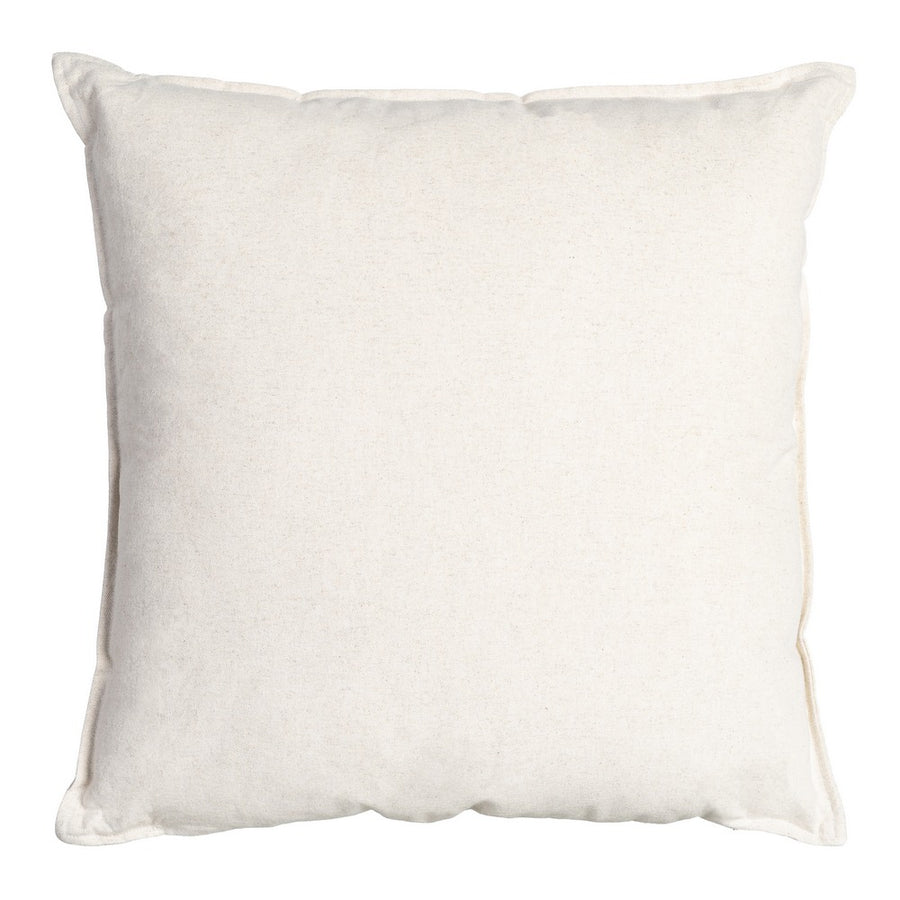 COJÍN CREMA 85%ALGODÓN-15%LINO 60 X 60 CM