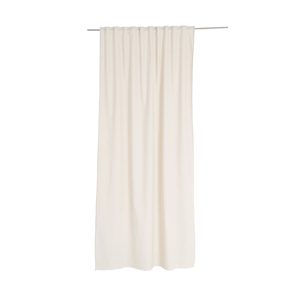CORTINA CREMA 85%ALGOD�N-15%LINO 140 X 275 CM