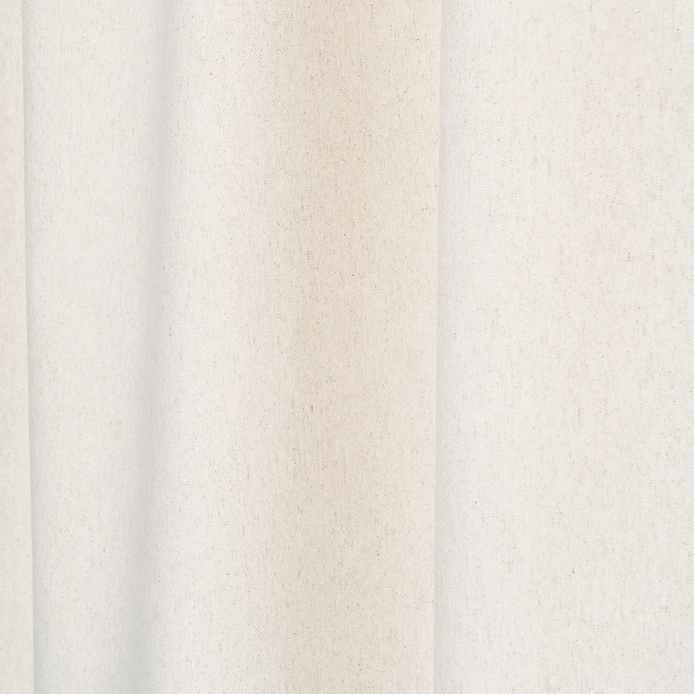CORTINA CREMA 85%ALGODÓN-15%LINO 140 X 275 CM