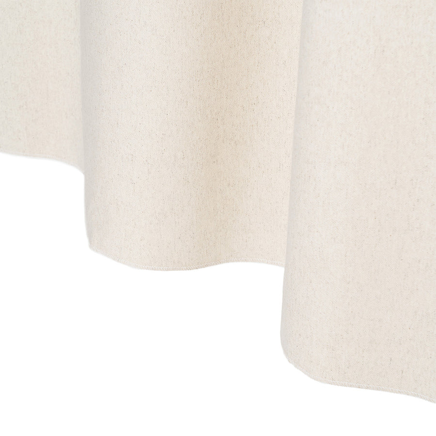 CORTINA CREMA 85%ALGODÓN-15%LINO 140 X 275 CM