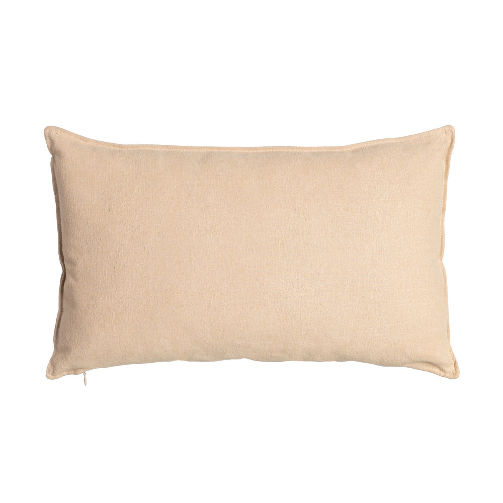 COJÍN BEIGE 85%ALGODÓN-15%LINO 50 X 30 CM
