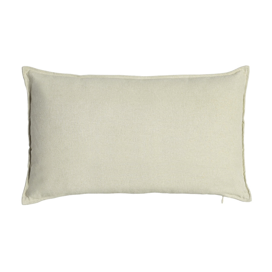 COJÍN CAQUI CLARO 85%ALGODÓN-15%LINO 50 X 30 CM