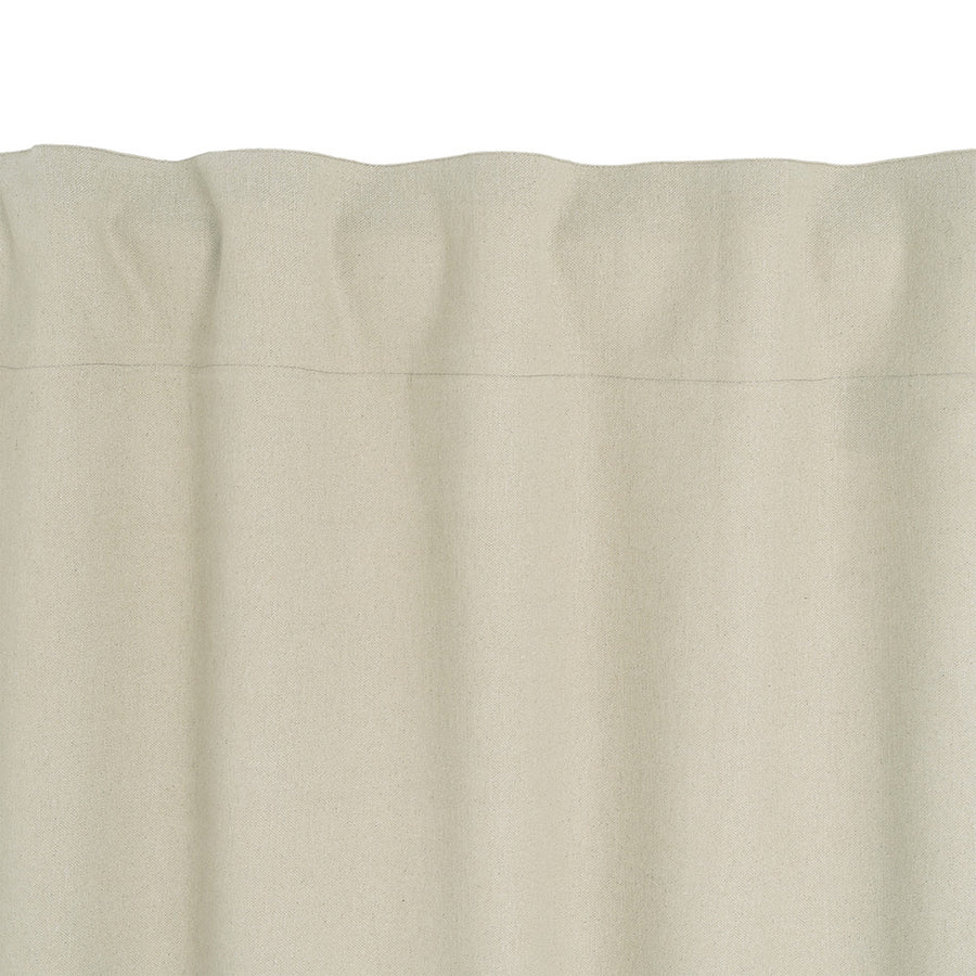 CORTINA CAQUI CLARO 85%ALGODÓN-15%LINO 140 X 275 CM