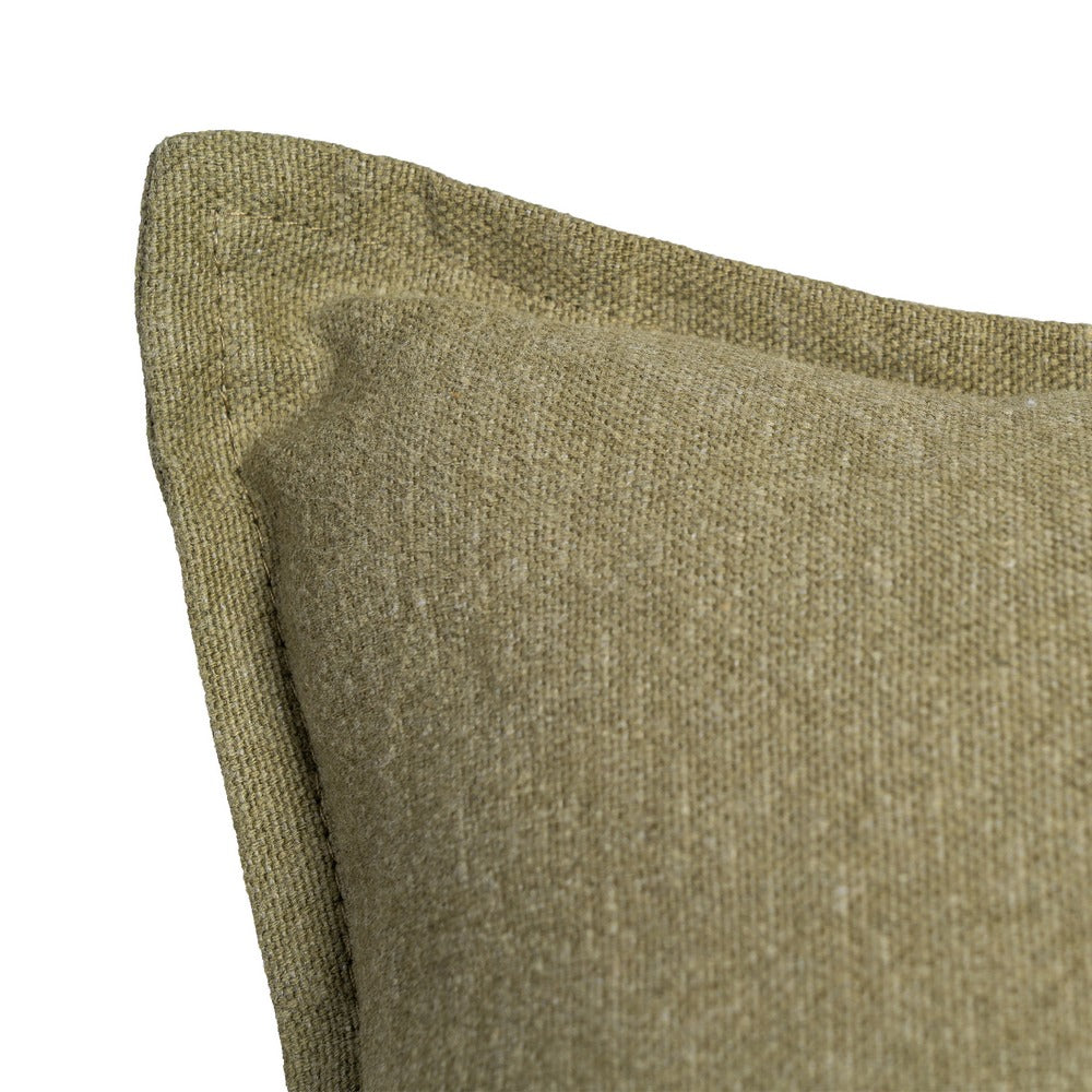 COJ�N VERDE 85%ALGOD�N-15%LINO 50 X 30 CM