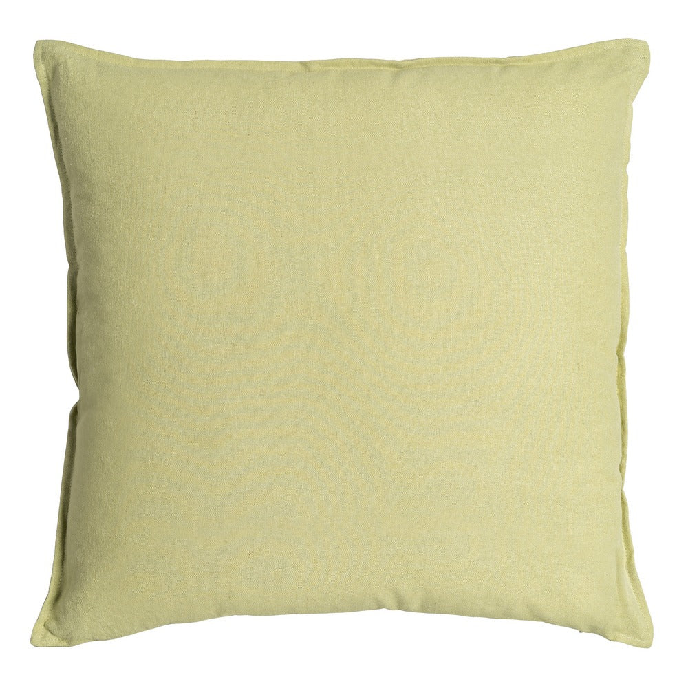 COJÍN VERDE CLARO 85%ALGODÓN-15%LINO 60 X 60 CM