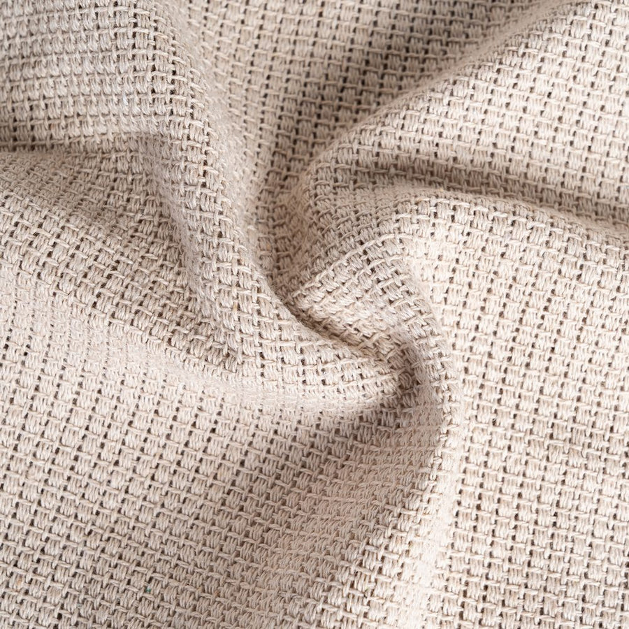 COLCHA MARRÓN CLARO ALGODÓN TEXTIL/HOGAR 200 X 260 CM