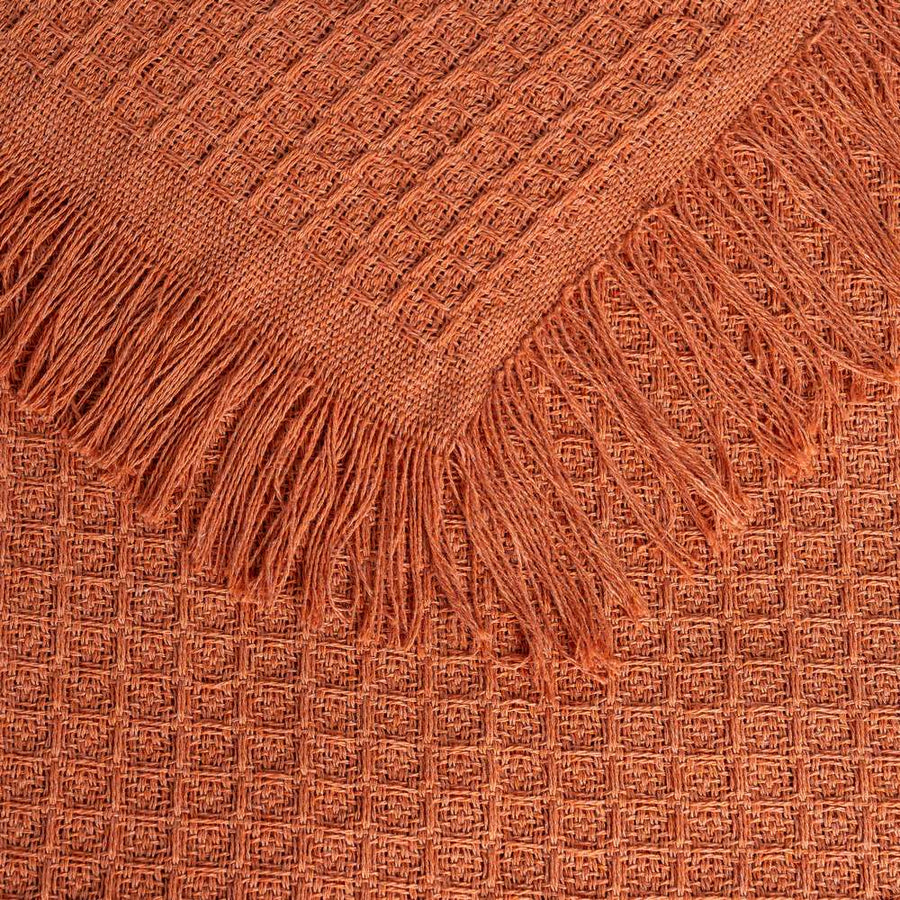 COLCHA PANAL TEJA ALGODÓN TEXTIL/HOGAR 200 X 260 CM