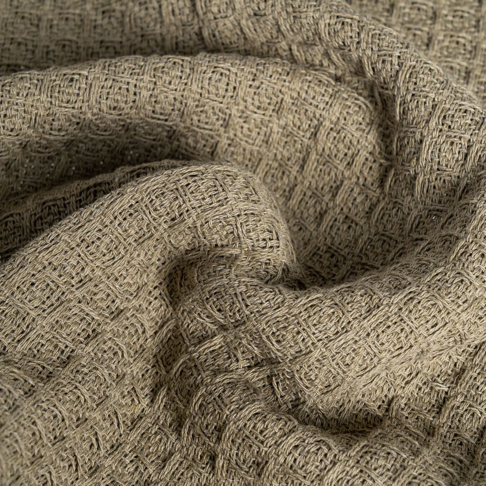 COLCHA PANAL VERDE ALGODÓN TEXTIL/HOGAR 250 X 260 CM