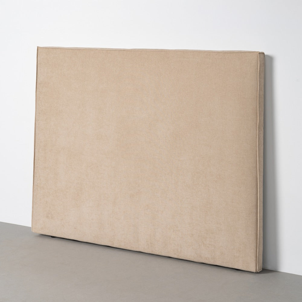CABECERO BEIGE TEJIDO DORMITORIO 160 X 122 CM