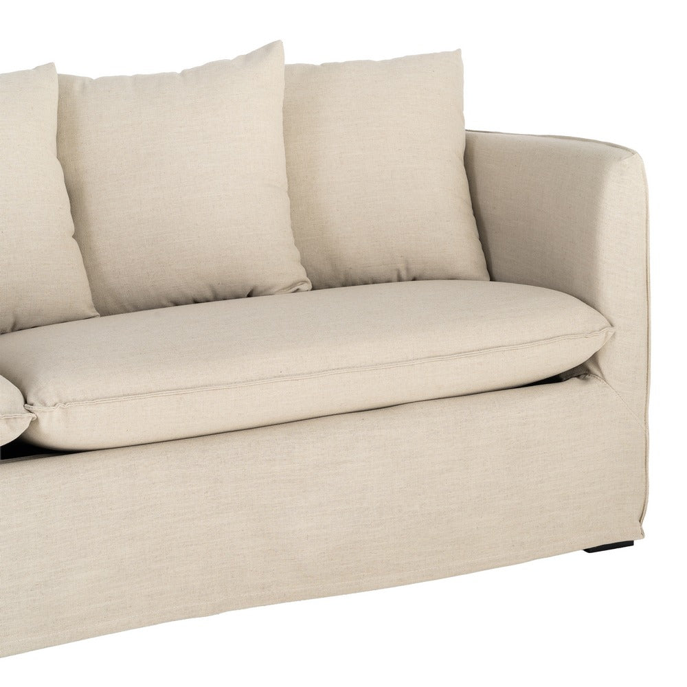 SOF� TAUPE TEJIDO SAL�N 215 X 92 X 78 CM