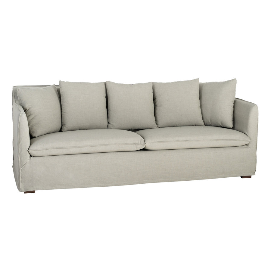 SOFÁ VERDE TEJIDO SALÓN 215 X 92 X 78 CM