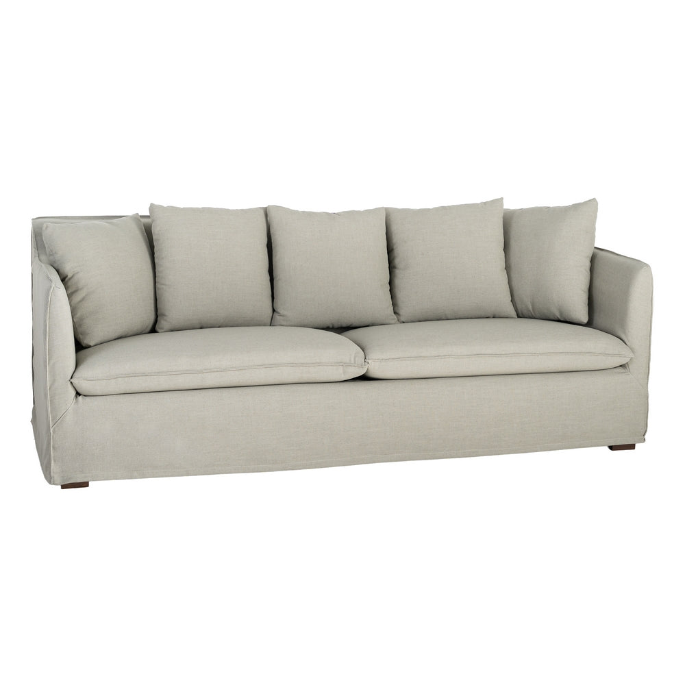 SOFÁ VERDE TEJIDO SALÓN 215 X 92 X 78 CM
