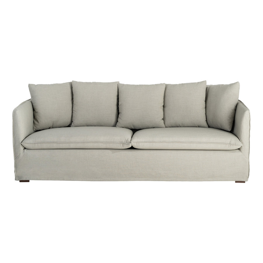 SOFÁ VERDE TEJIDO SALÓN 215 X 92 X 78 CM