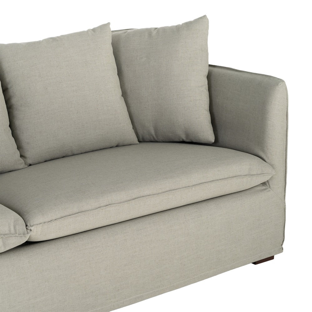 SOF� VERDE TEJIDO SAL�N 215 X 92 X 78 CM