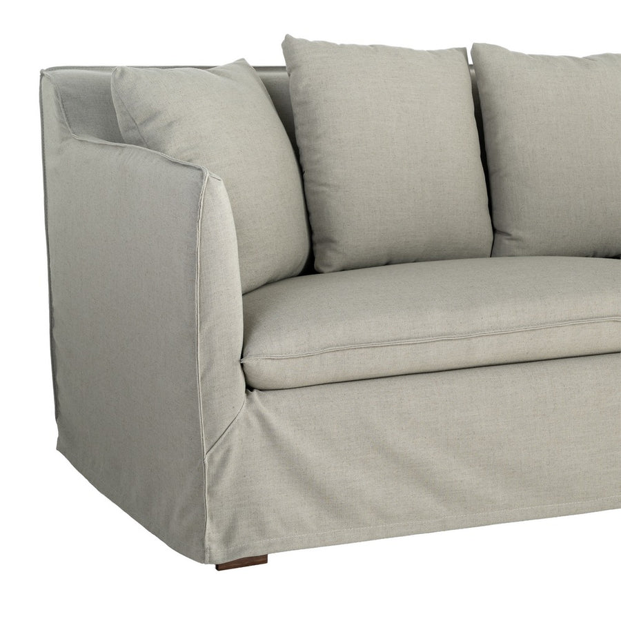SOFÁ VERDE TEJIDO SALÓN 215 X 92 X 78 CM
