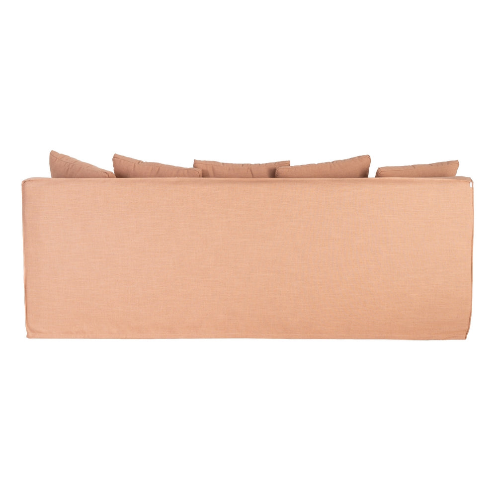 SOF� SALM�N TEJIDO SAL�N 215 X 92 X 78 CM