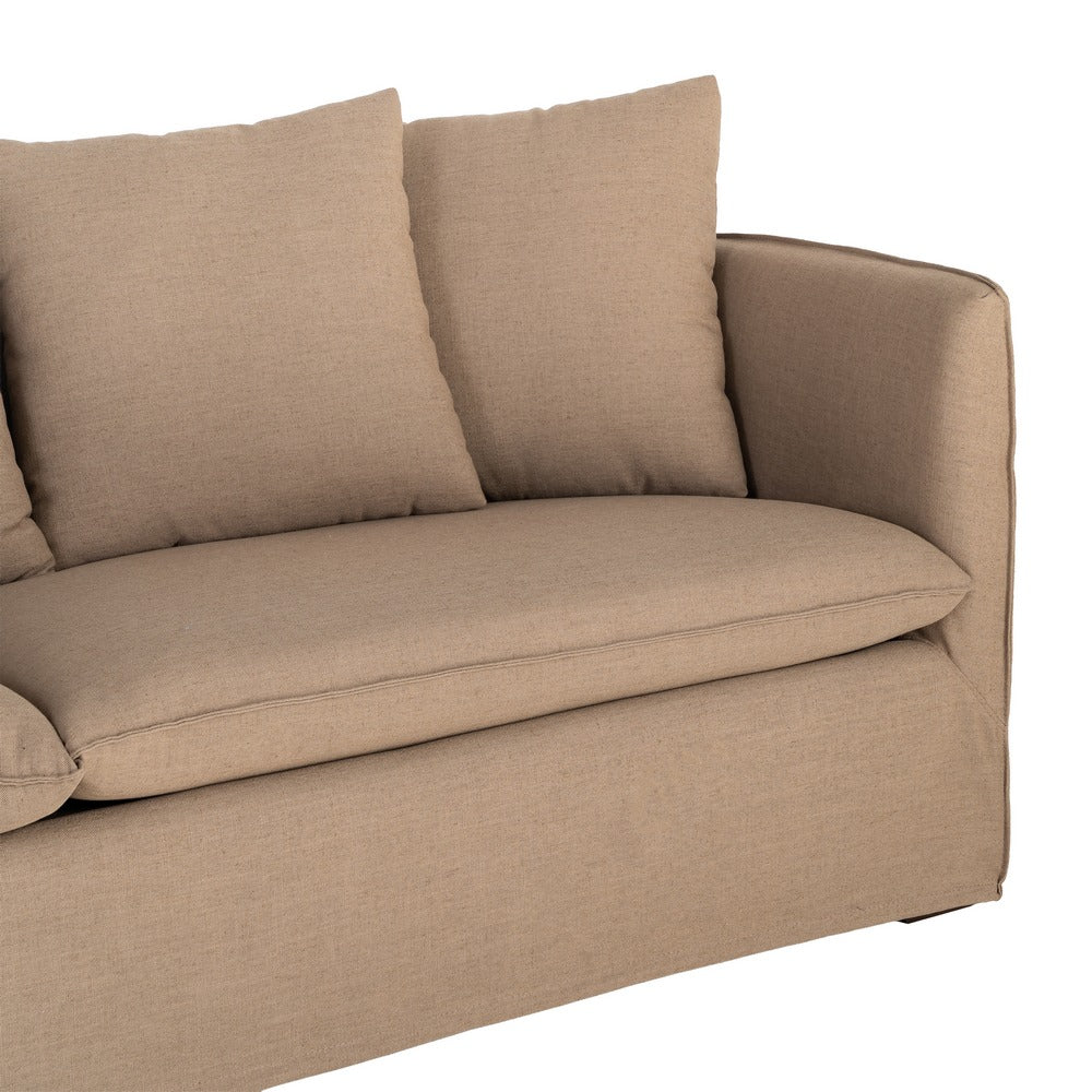 SOF� MARR�N TEJIDO SAL�N 215 X 92 X 78 CM