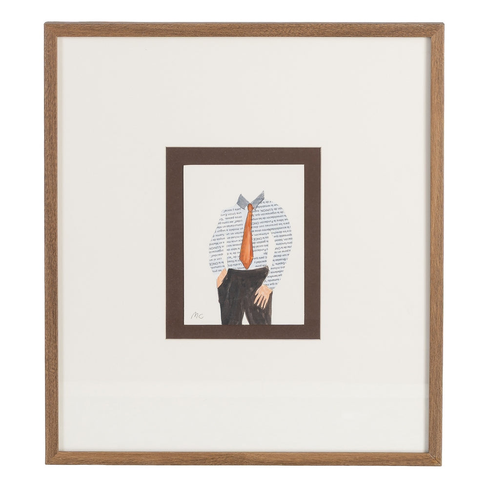 CUADRO PINTURA HOMBRES 4/M 44 X 50 CM