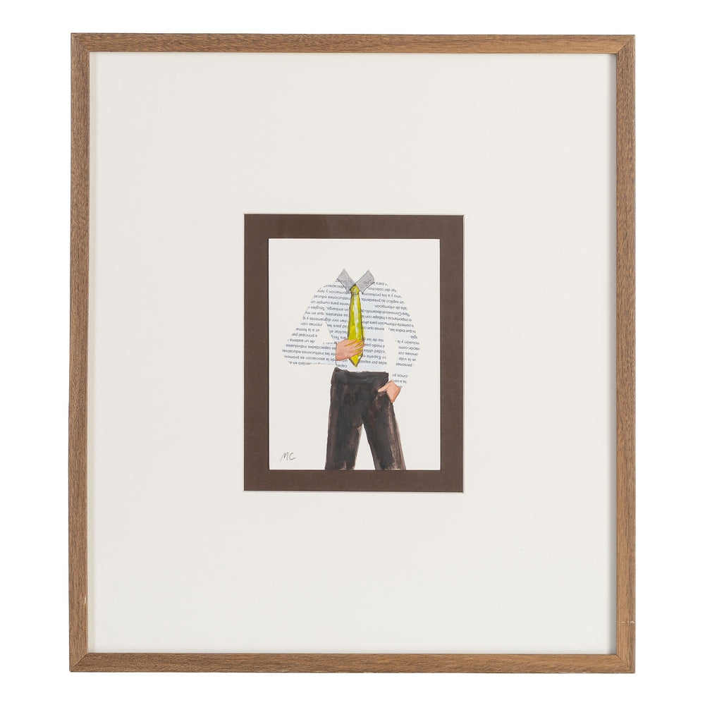 CUADRO PINTURA HOMBRES 4/M 44 X 50 CM