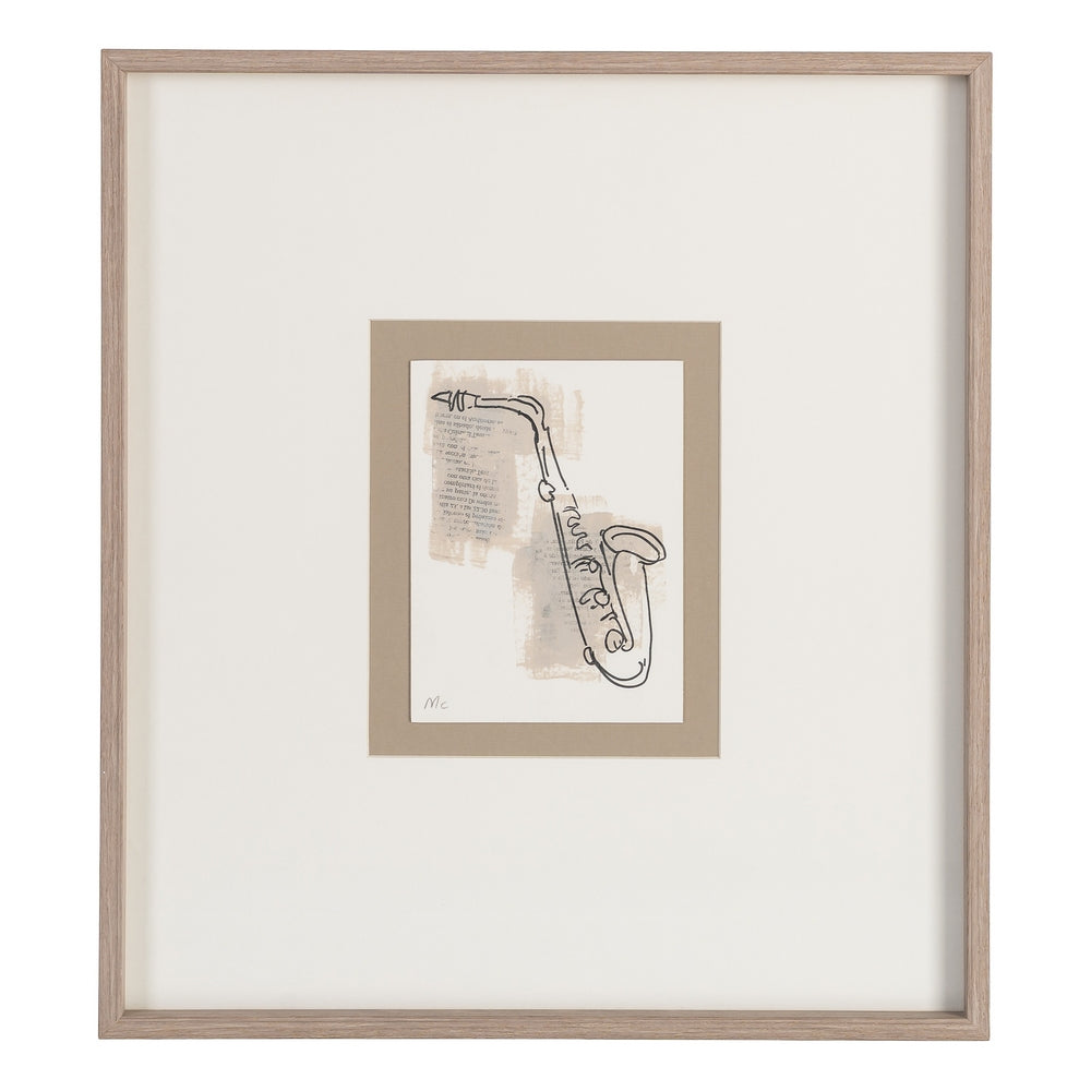 CUADRO PINTURA INSTRUMENTOS 4/M 44 X 50 CM