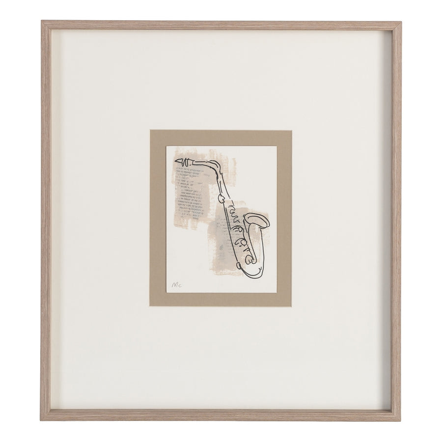 CUADRO PINTURA INSTRUMENTOS 4/M 44 X 50 CM