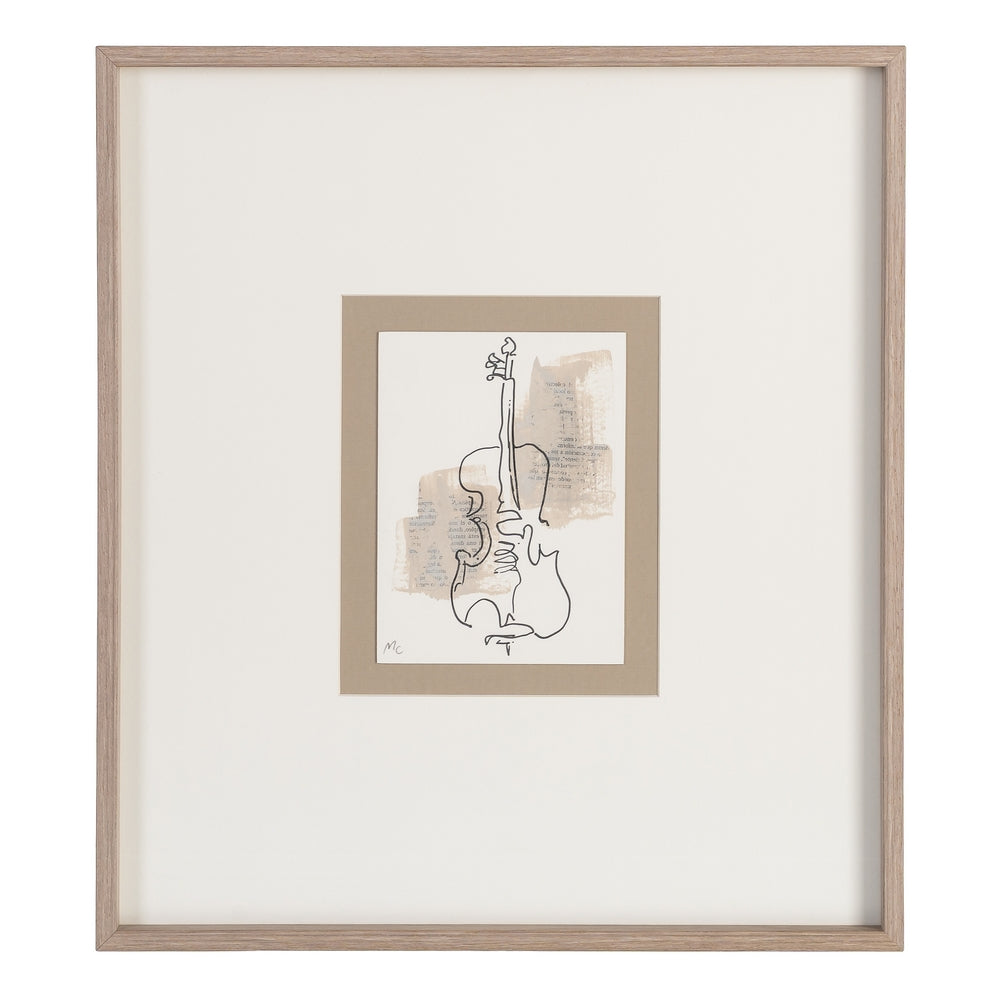 CUADRO PINTURA INSTRUMENTOS 4/M 44 X 50 CM