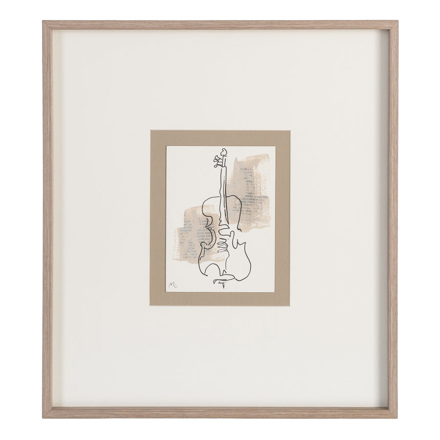 CUADRO PINTURA INSTRUMENTOS 4/M 44 X 50 CM