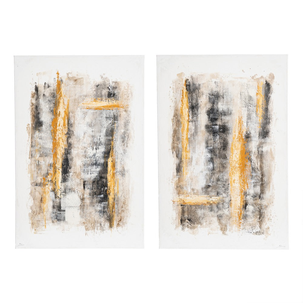 PINTURA ABSTRACTO 2/M LIENZO DECORACIÓN 80 X 120 CM