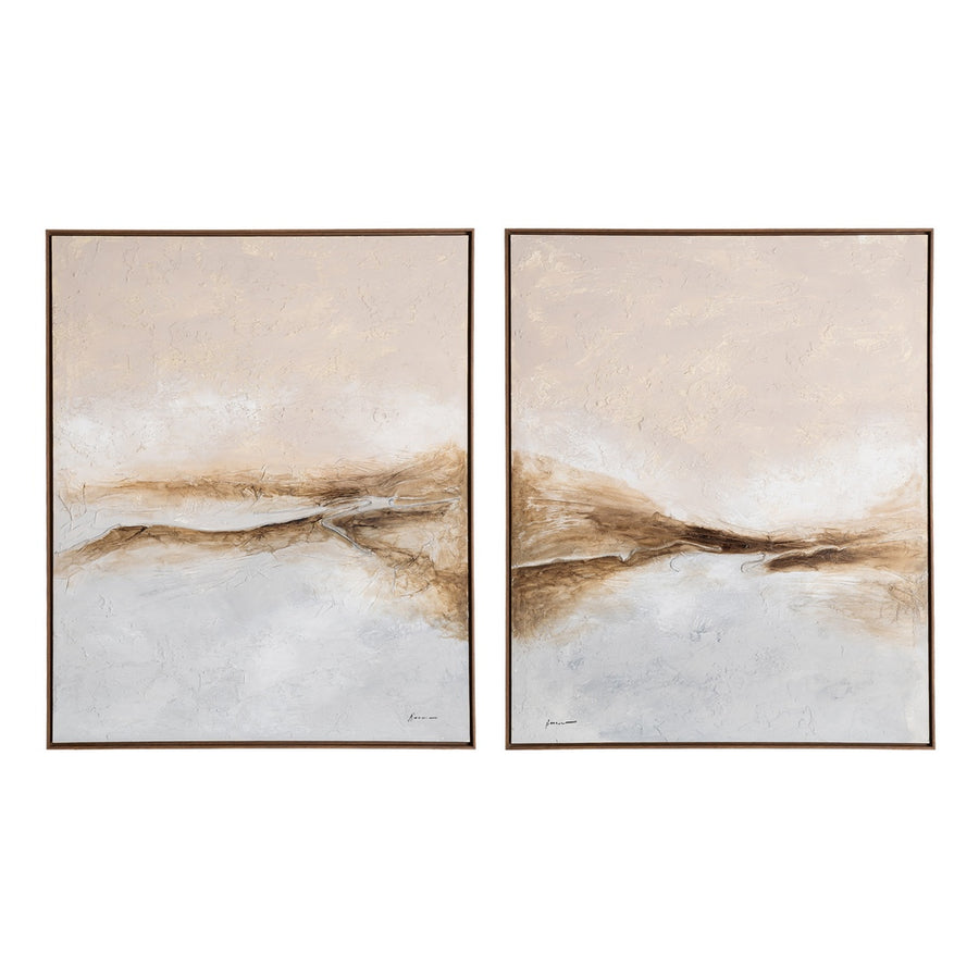 PINTURA ABSTRACTO 2/M LIENZO DECORACIÓN 132 X 162 CM