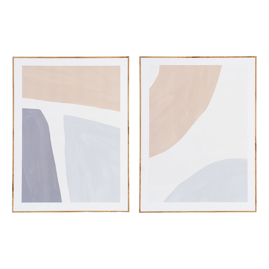 CUADRO ABSTRACTO 2/M MADERA IMPRESO 60 X 3 X 80 CM