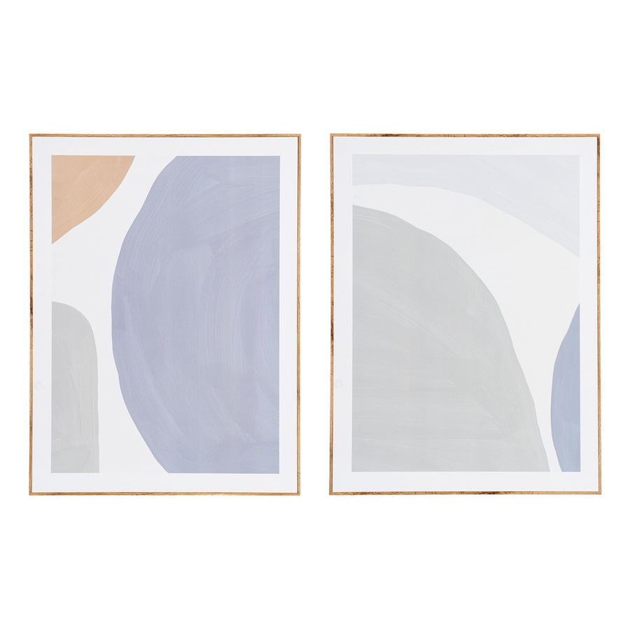 CUADRO ABSTRACTO 2/M MADERA IMPRESO 60 X 3 X 80 CM