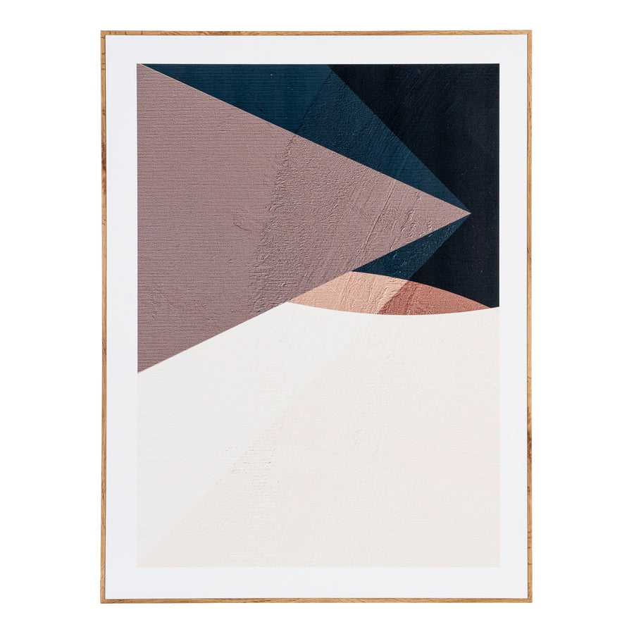 CUADRO ABSTRACTO 2/M MADERA IMPRESO 60 X 3 X 80 CM