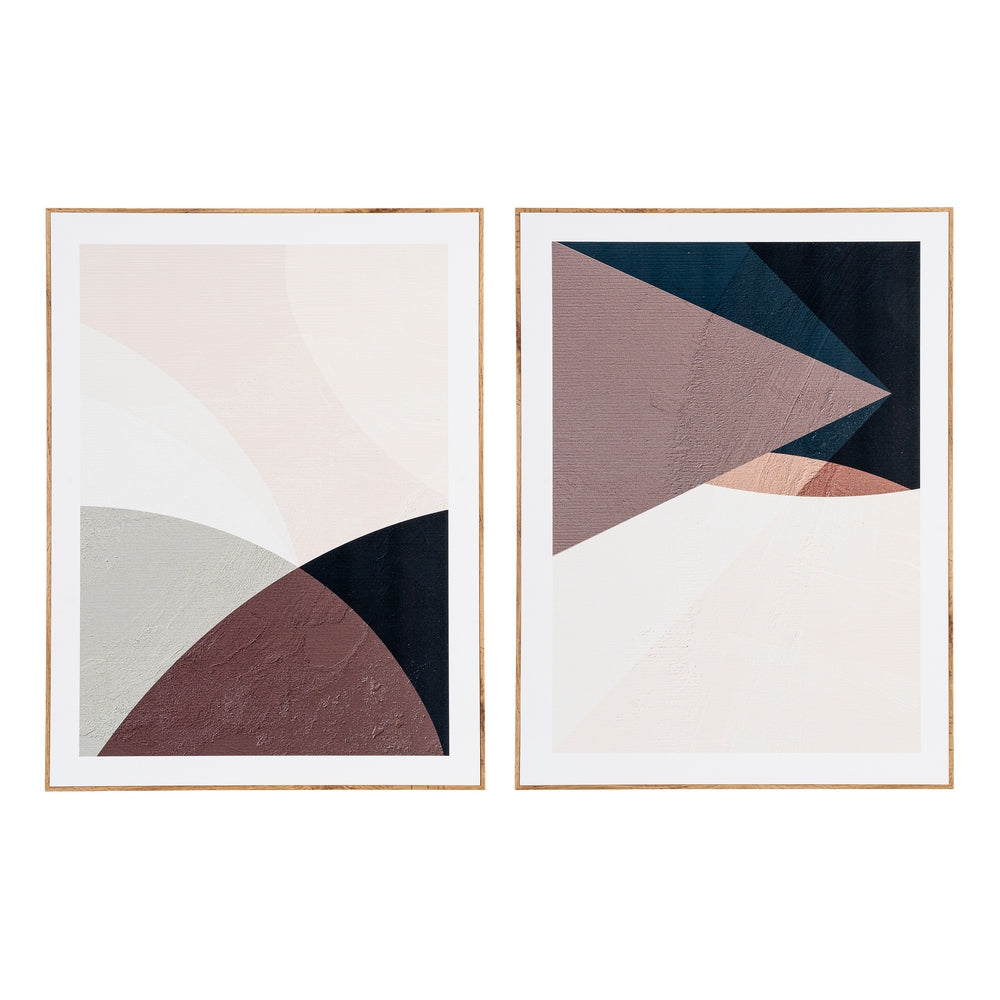 CUADRO ABSTRACTO 2/M MADERA IMPRESO 60 X 3 X 80 CM