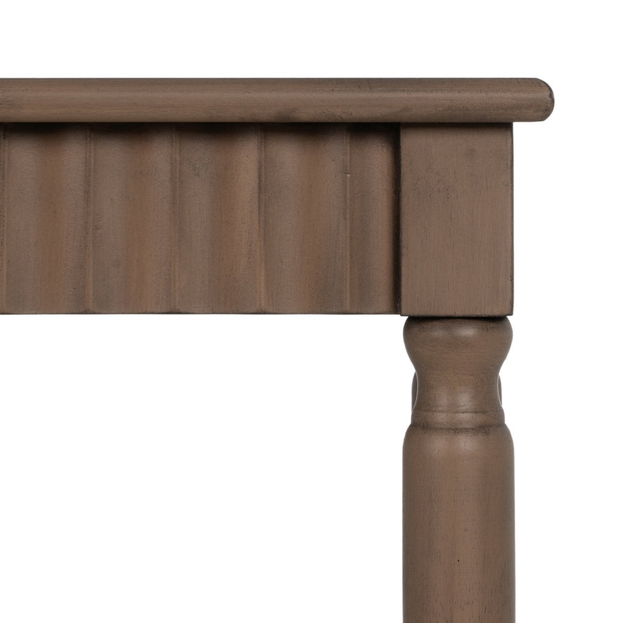 CONSOLA MARRÓN DM-MADERA 71 X 30 X 71 CM